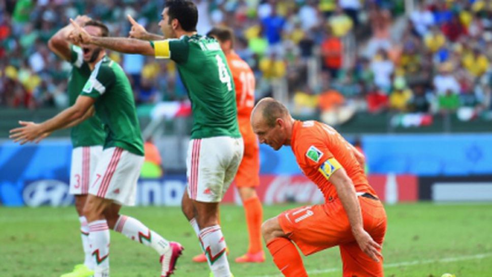 Ирония: Робен се извини за "гмуркането"