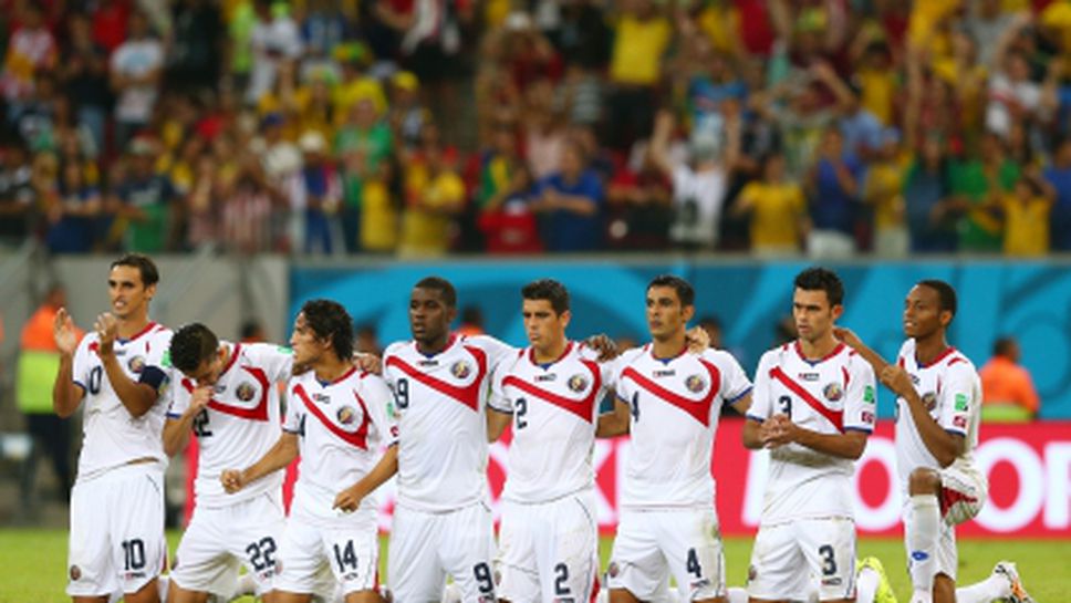 Цяла Коста Рика празнува успеха на националния отбор на Мондиал 2014