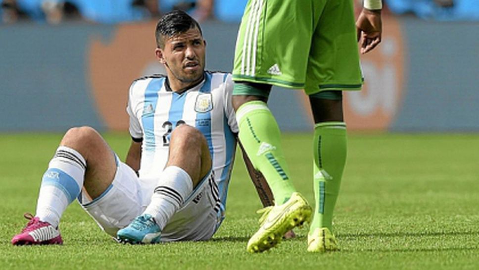 Агуеро напредва с възстановяването