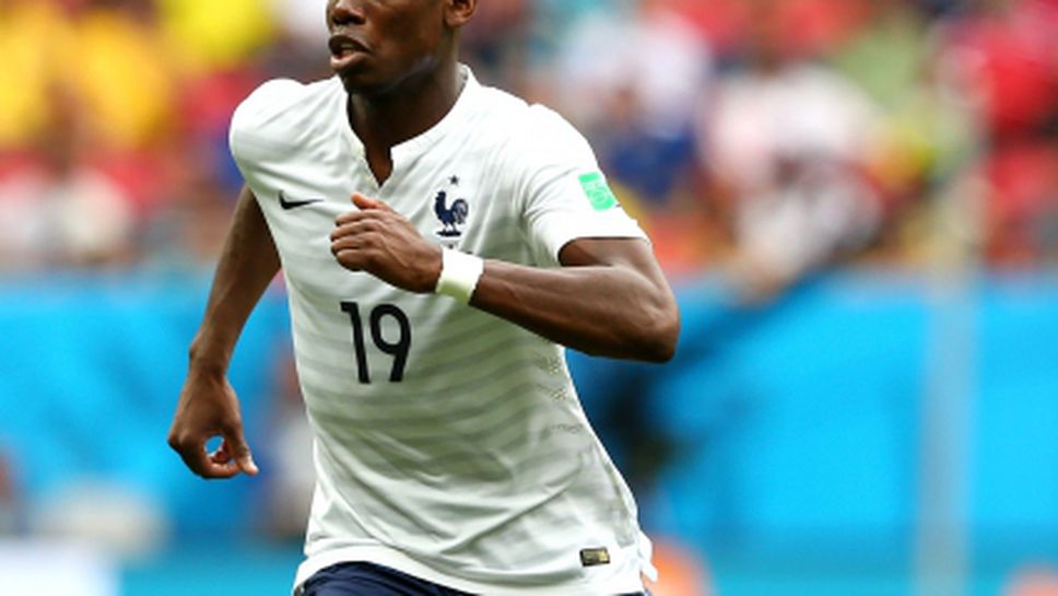 Пол Погба е играч на мача Франция - Нигерия