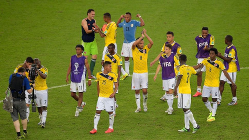 Футболистите на Колумбия са концентрирани върху четвъртфинала с Бразилия