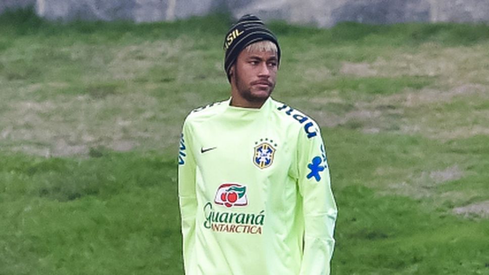 Добри новини за Бразилия - Неймар ще играе срещу Колумбия