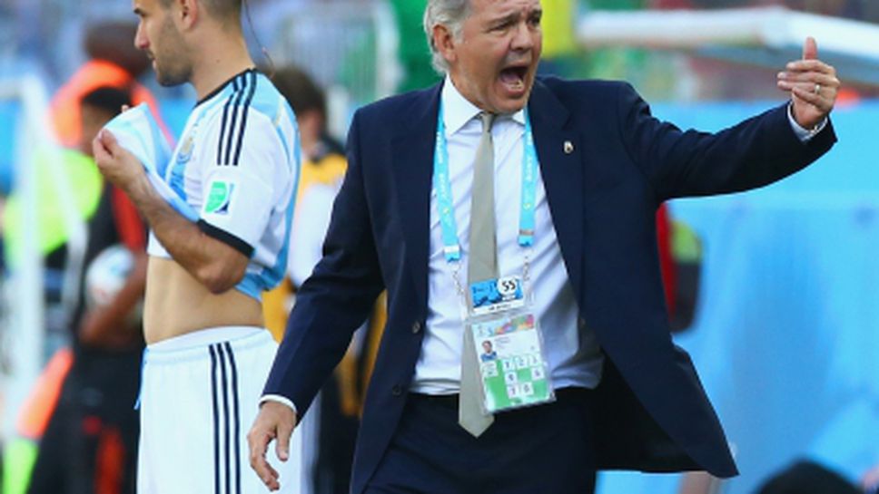 Треньорът на Аржентина изпробва нови тактически варианти