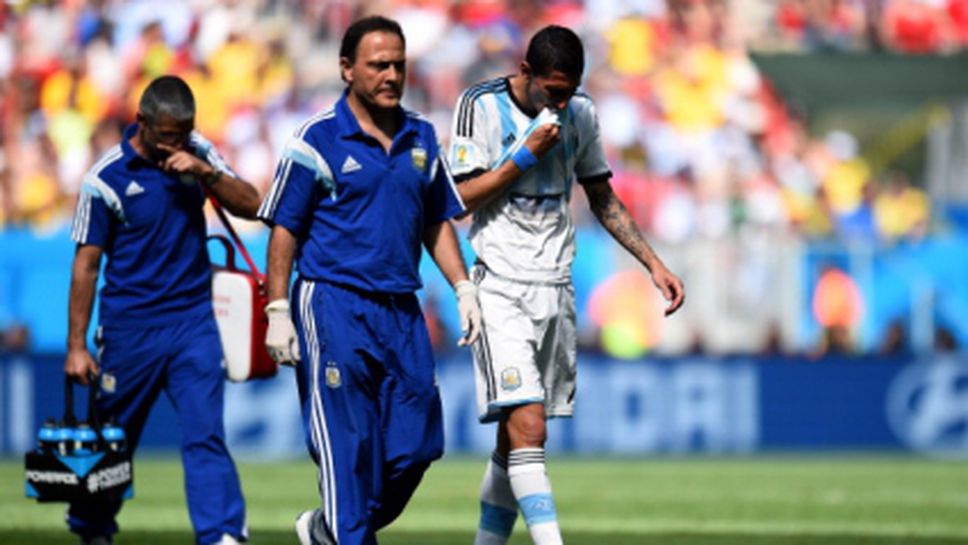 Ди Мария е под въпрос за полуфинала