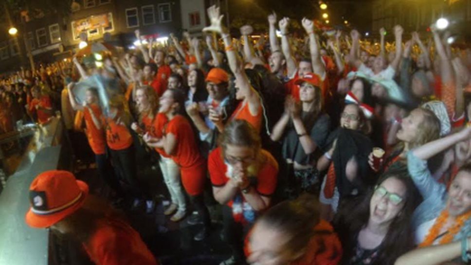 Безсънна нощ за Холандия (видео)