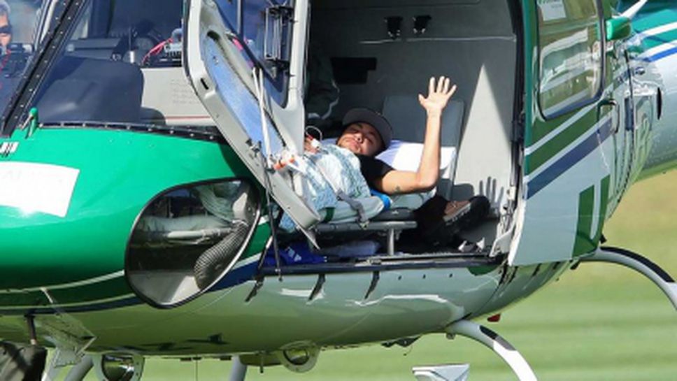 Неймар ще посети полуфинала между Бразилия и Германия