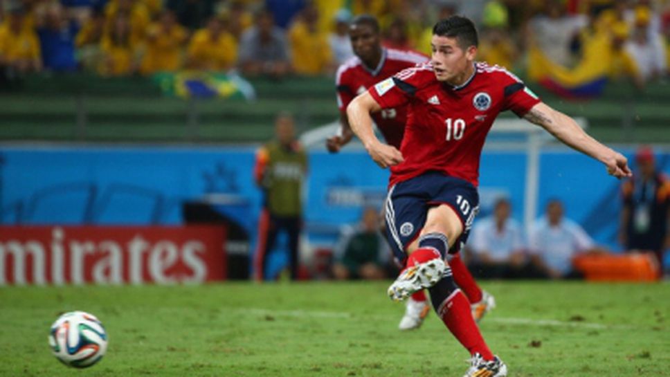 Колумбийците бяха посрещнати тържествено в Богота