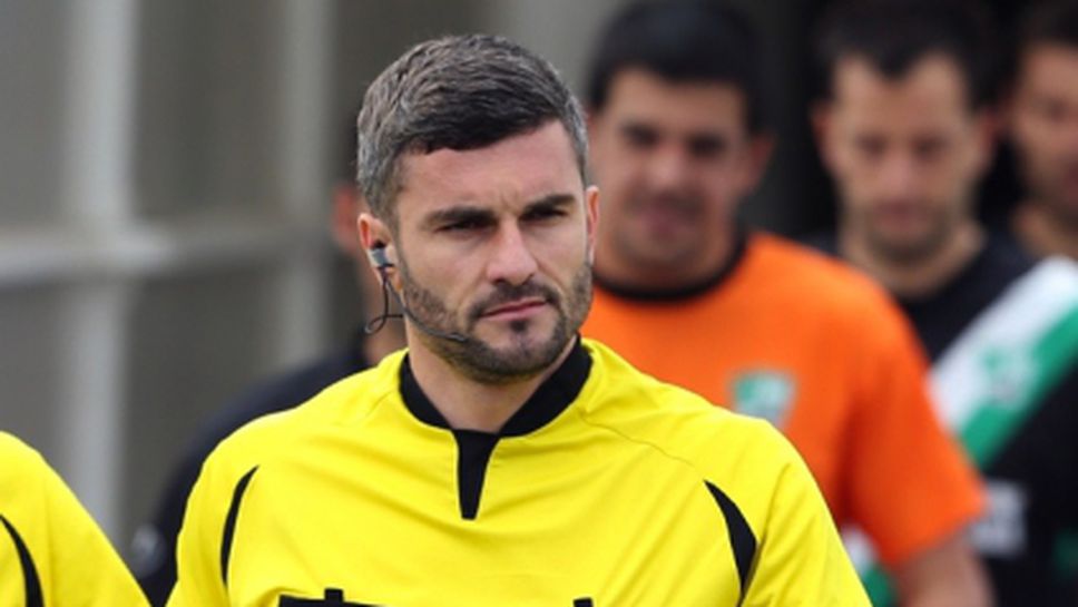 Цветан Кръстев ще ръководи реванш в Лига Европа