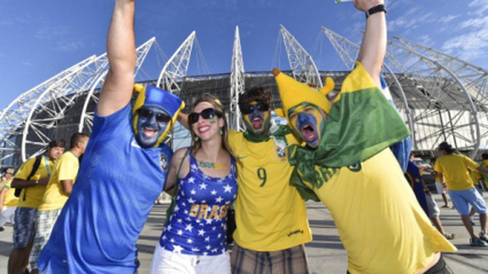 Бразилските фенове остават оптимисти за двубоя срещу Германия
