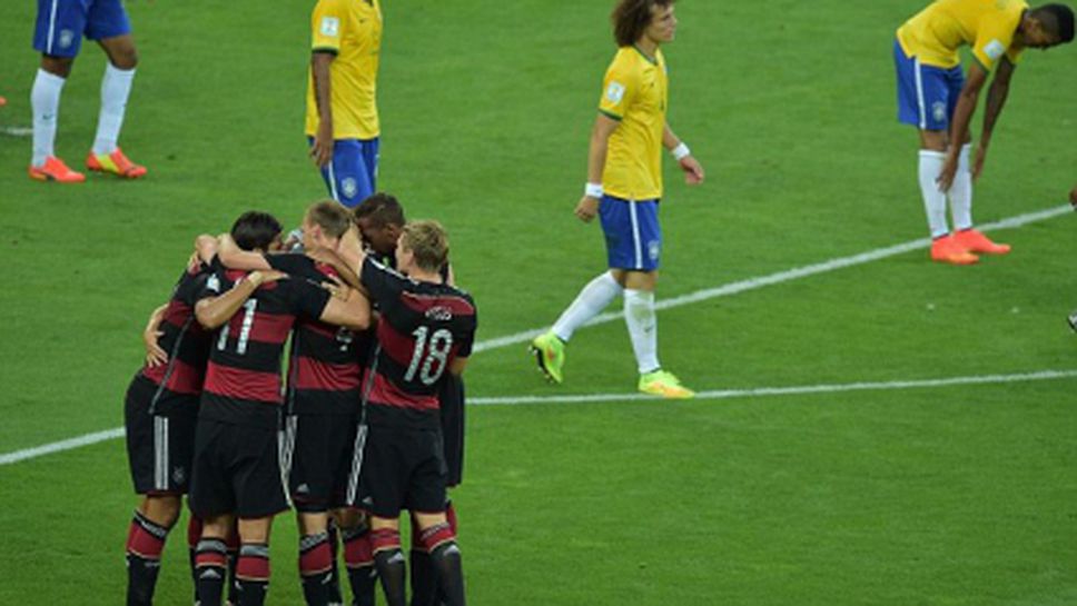 Германците се разбрали на почивката да не унижават Бразилия