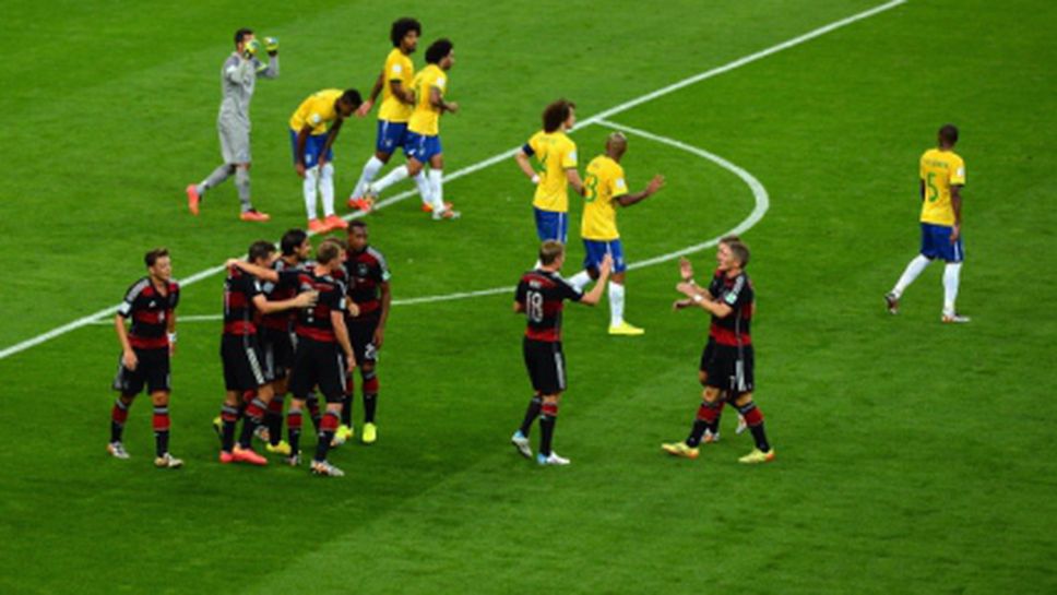 Колумбийците пеят за позора на Бразилия (видео)