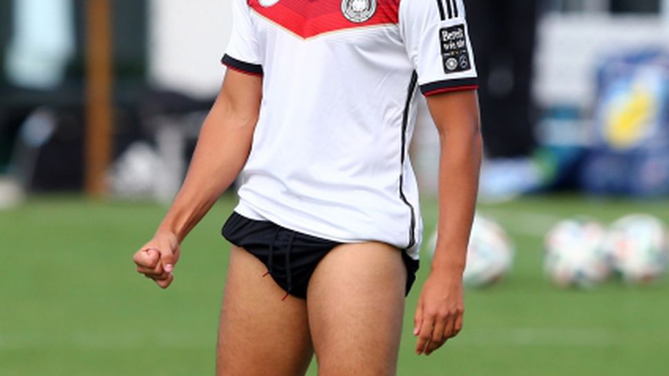 Германците са готови за Меси (снимка)