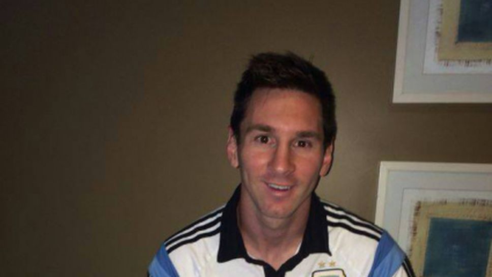 Лео Меси във Фейсбук: Готови сме за големия мач