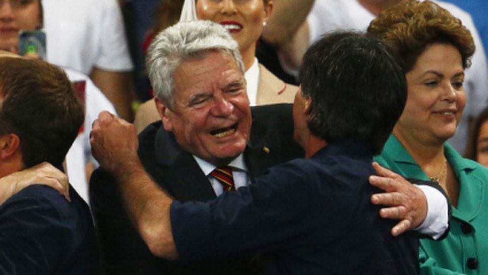 Бундеспрезидентът Йоахим Гаук: Беше много нервен мач