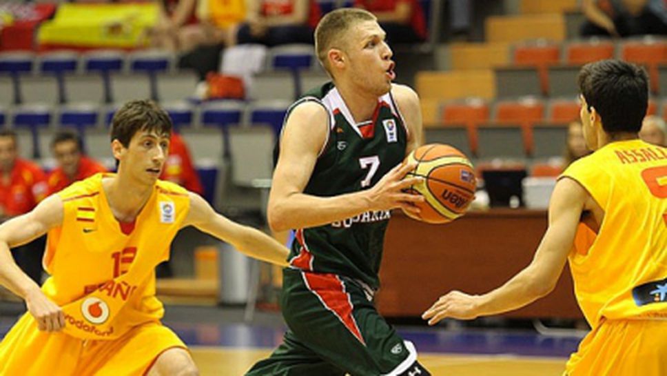 България с пета поредна загуба на европейското по баскетбол