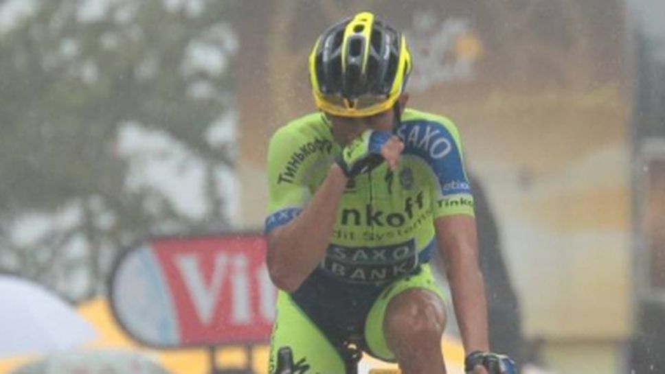 Контадор падна лошо и напусна Тур дьо Франс (СНИМКИ)