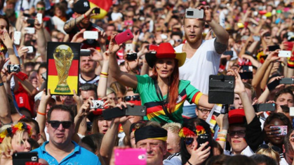 Германия празнува световната титла в Берлин! Гледайте на живо ТУК!!!