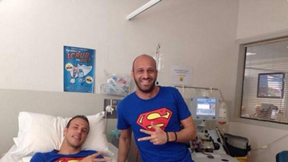 Национал на Гърция дари костен мозък на брат си