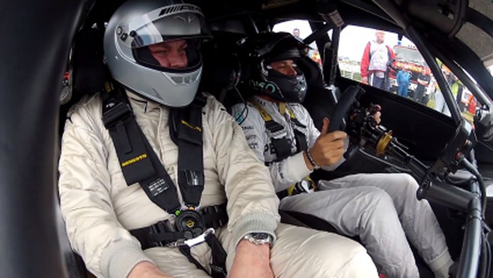 Нико Розберг направи обиколка на "Хокенхайм" с DTM Mercedes (Видео)
