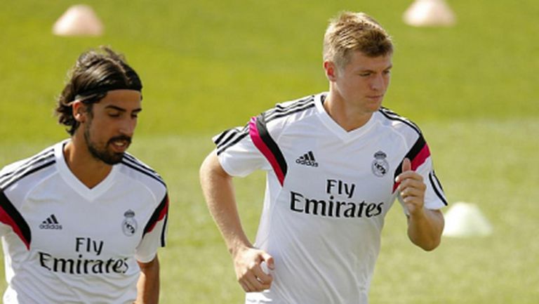 Кроос и Ди Мария подновиха тренировки с Реал Мадрид (снимки)