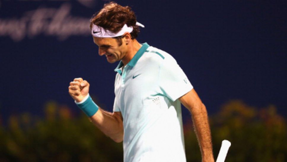 Федерер си подари победа за рождения ден, близо е до нов рекорд