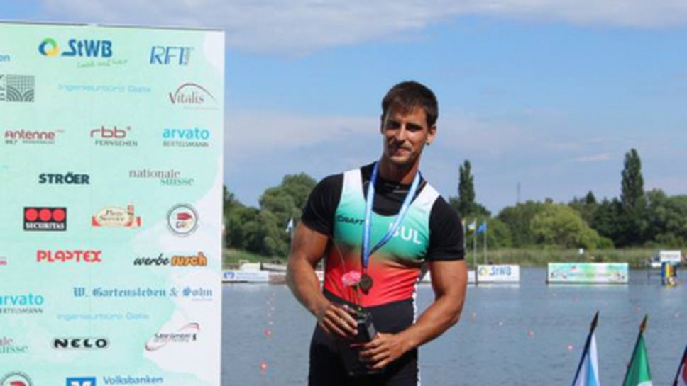 Мирослав Кирчев ще гребе за медал и на 500 метра на СП в Москва