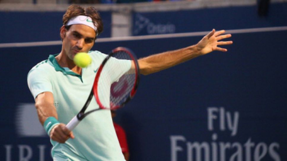 Федерер ще играе на финала в Торонто