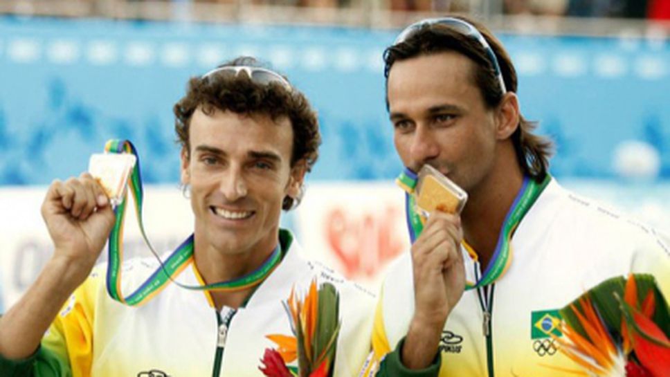 Големите се събраха! Шампионите от Атина 2004 Рикардо и Емануел ще играят заедно и в Рио 2016