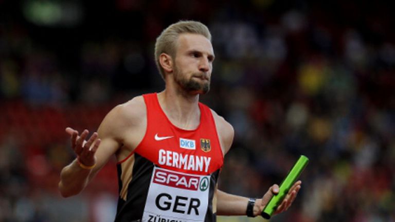 Германските спринтьори най-бързи преди финала на 4 по 100 м