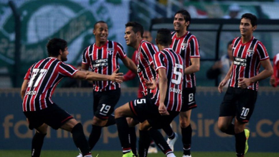 Сао Пауло триумфира в дербито срещу Палмейрас