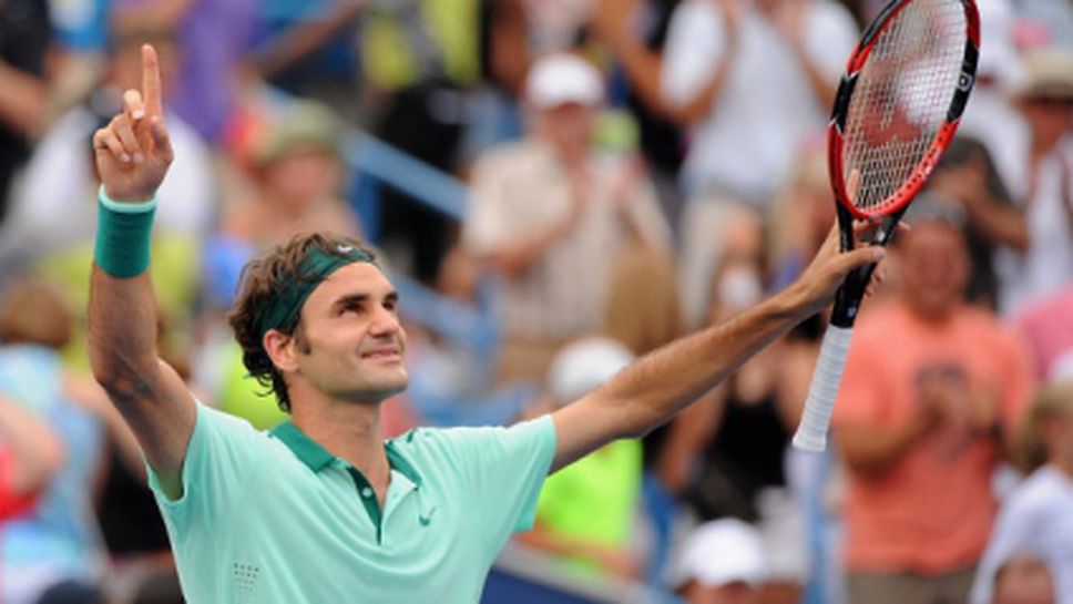 Федерер се класира за финалния "Мастърс" за 13-и пореден път