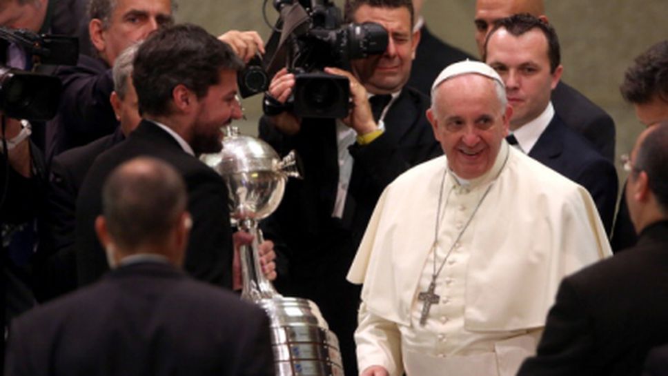 Папа Франциск прие делегация на Сан Лоренсо