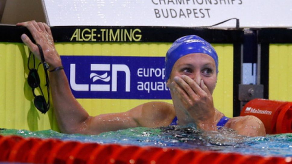 Джезмин Карлин стана европейска шампионка по плуване на 800 метра свободен стил