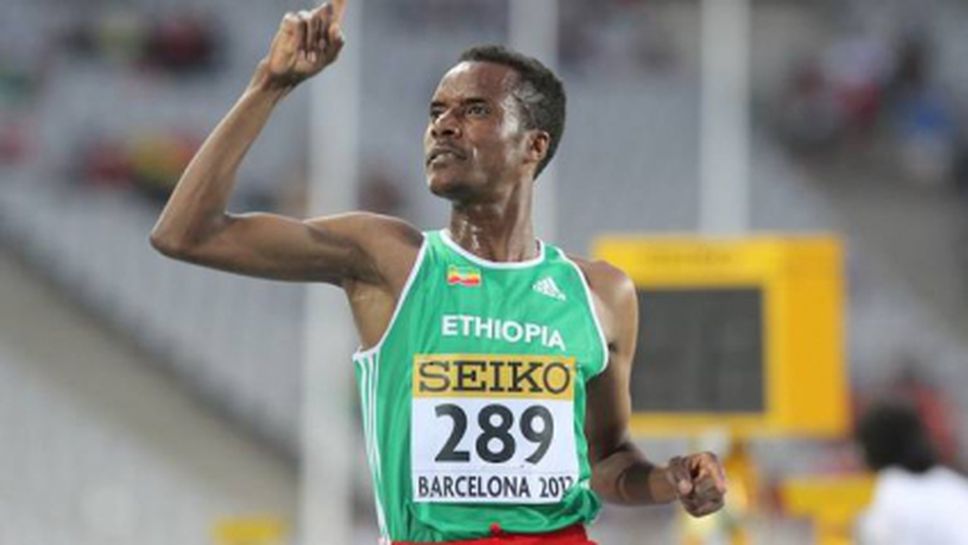 20-годишен етиопец с постижение №1 в света за сезона на 5000 м