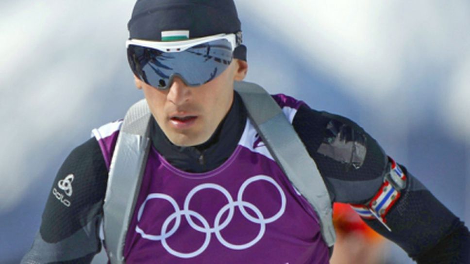 Красимир Анев спечели бронзов медал в преследването