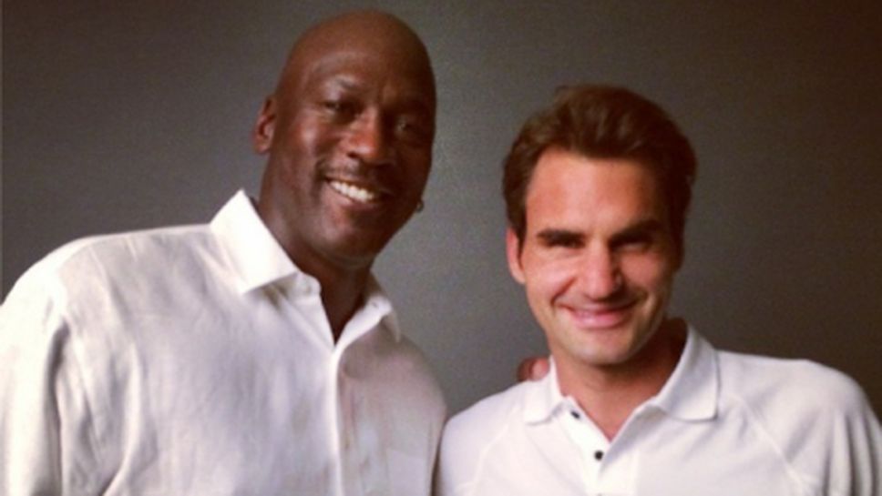 Федерер се срещна с Джордан преди US Open