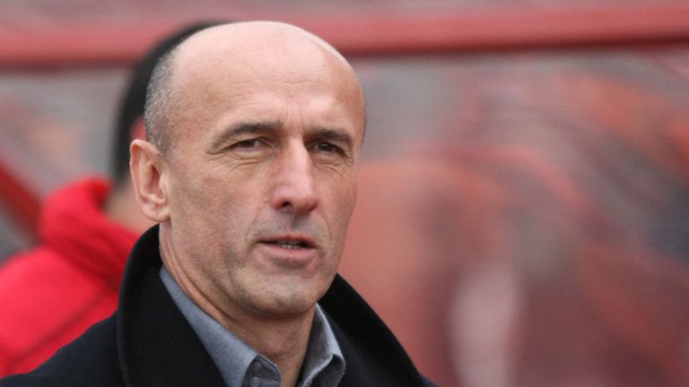 Погребението на бившия треньор на ЦСКА Миодраг Йешич който загина