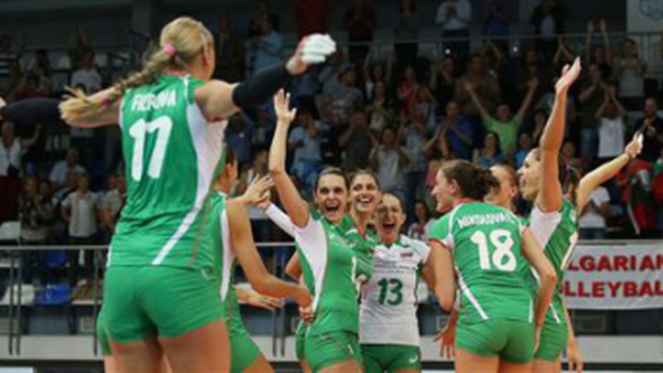 Волейболистките на България играят контрола с Азербайджан във вторник
