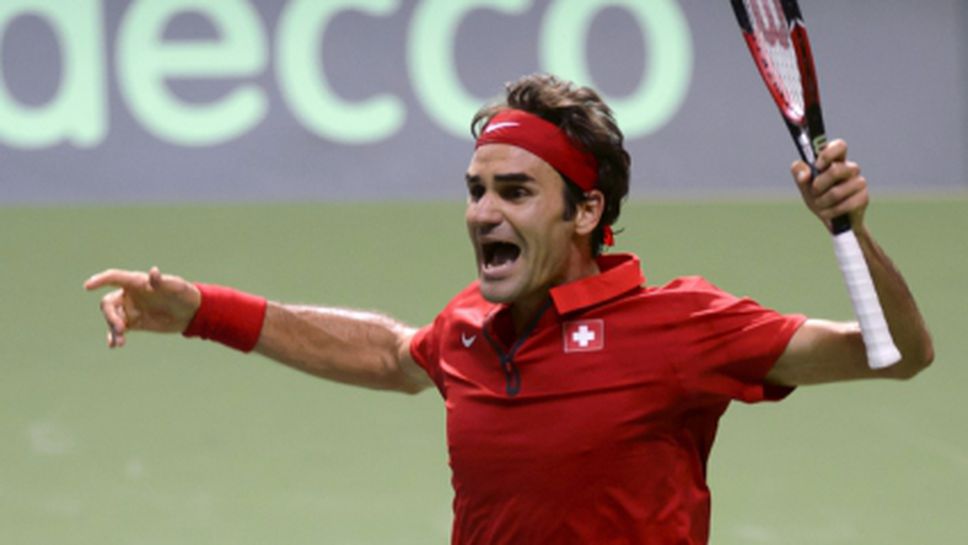 Федерер класира Швейцария на финала за "Купа Дейвис"