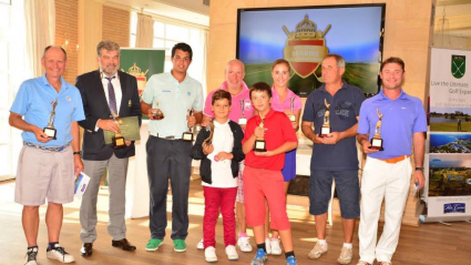 Известни са победителите на голф турнира "Манджуков синиър къп"