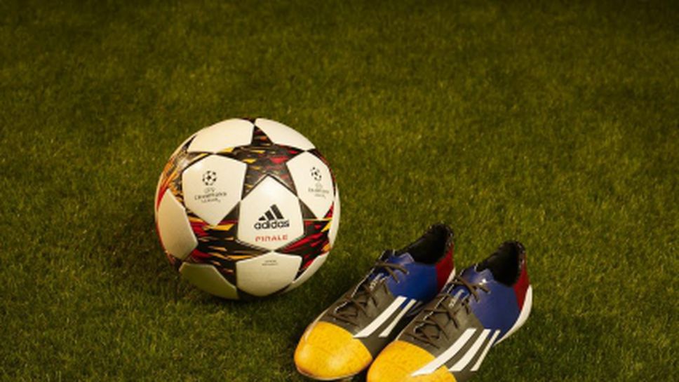 adidas представя бутонките на Меси за Шампионската лига