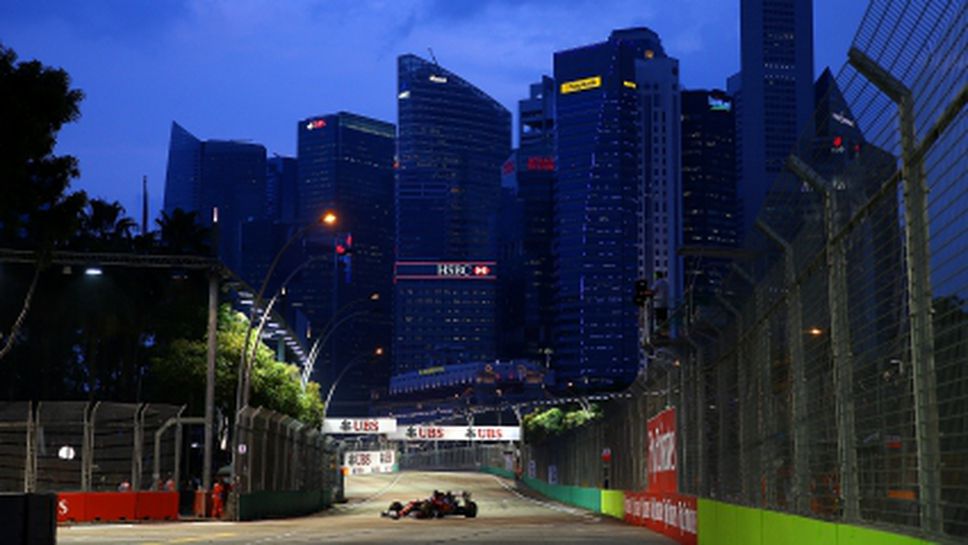 Алонсо най-бърз в първата тренировка в Сингапур