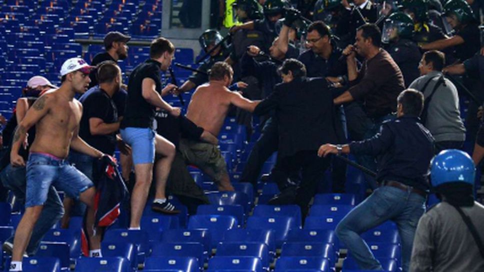 УЕФА отделя специално внимание на инцидентите от Рома - ЦСКА (М)