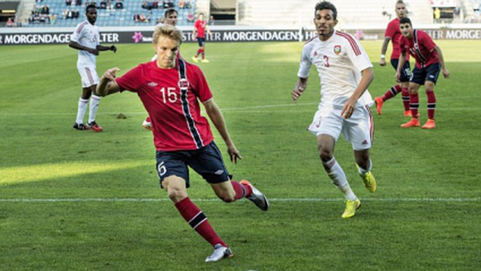 15-годишен в групата на Норвегия за квалификацията с България