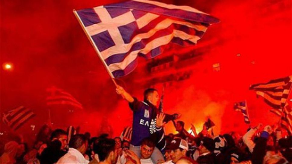 Смъртта на фен отложи всички мачове в Гърция