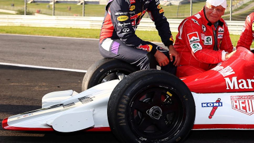 Лауда: Идването на Фетел във Ферари е като това на Шумахер преди 20 години