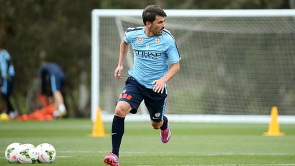 Давид Вия е новата голяма звезда на футбола в Австралия