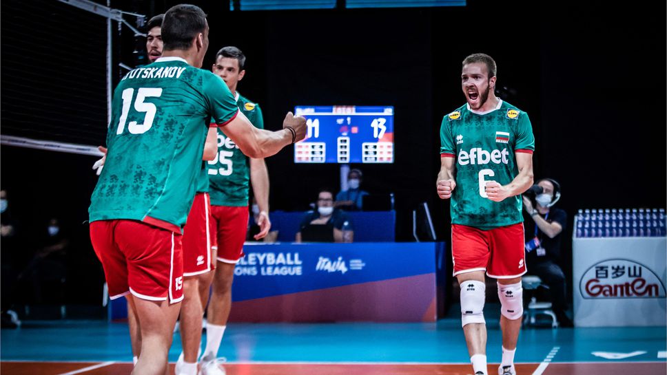 Лига на нациите: България - САЩ 0:3