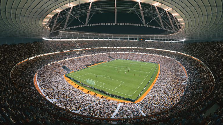 Новият стадион ще е с капацитет за 70 хиляди зрители