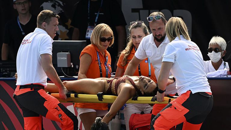 Треньорка спаси живота на своя състезателка по синхронно плуване